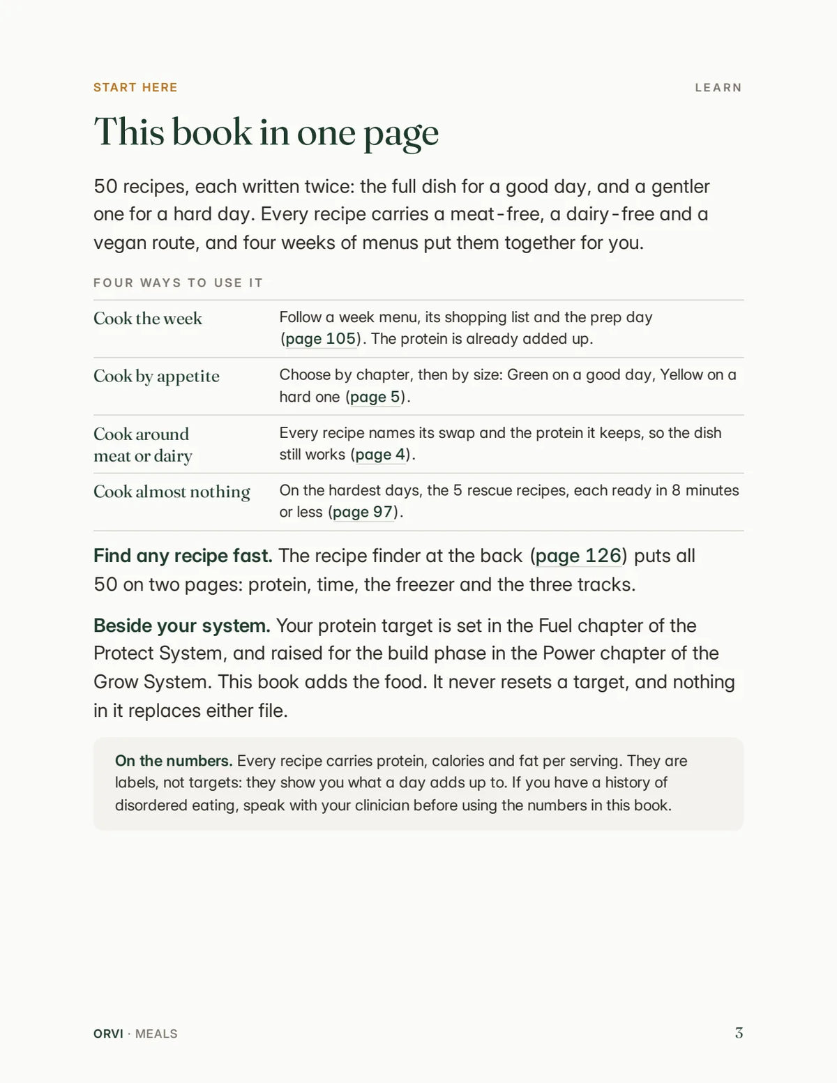 This book in one page