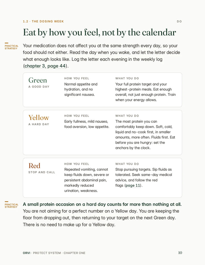 The Green, Yellow and Red Day-State page